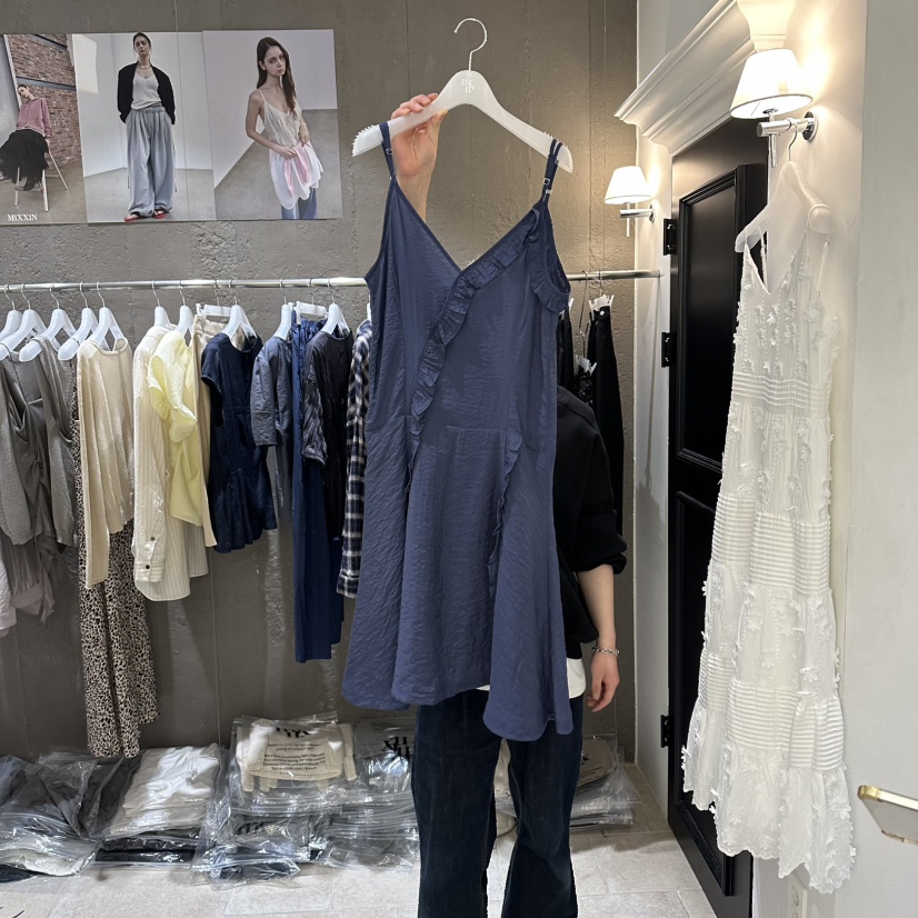 MIXXIN韓國代購女裝新品推薦時尚人氣職業26夏季熱賣連衣裙MIXXIN連衣裙圖色2