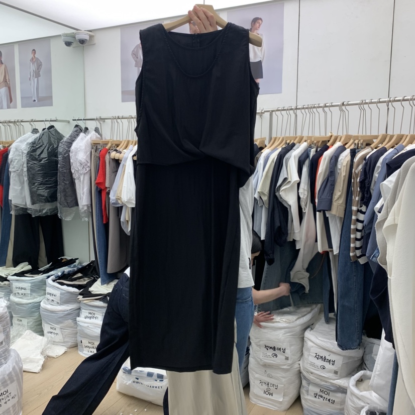 MOI-A東大門實拍韓國女士新品推薦時尚26夏季職業連衣裙MOI-A連衣裙圖色2