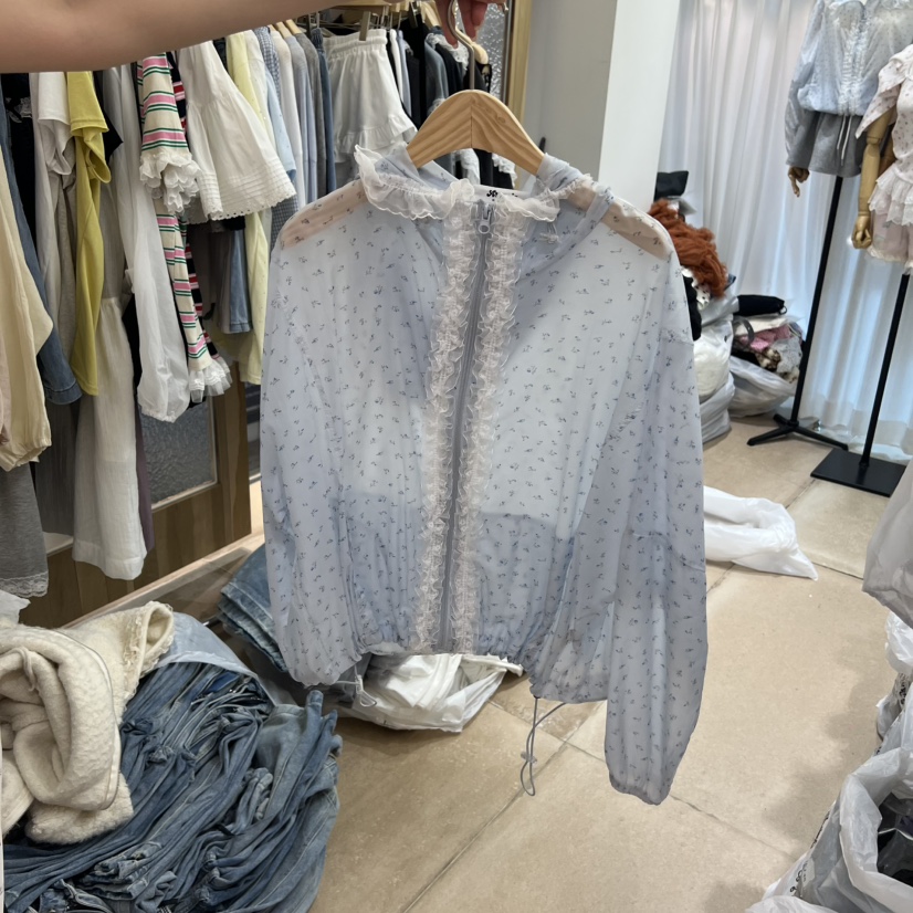 ARANCIA韓國直郵女士新品職業人氣26夏季推薦時尚夾克花朵ARANCIA夾克圖色2