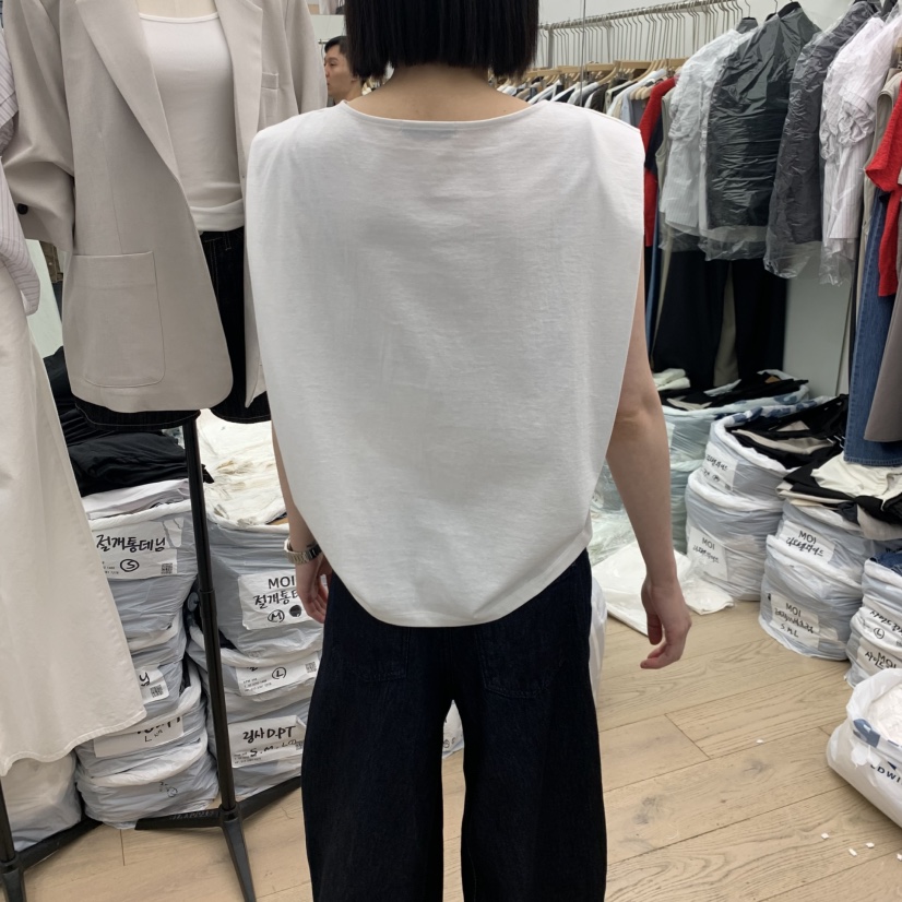 MOI-A東大門實拍韓國女士新款休閑熱賣時尚26春夏吊帶背心MOI-A吊帶/背心