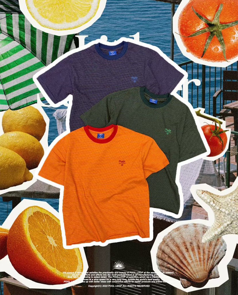 POOL LOOP韓國東大門代購女裝新品26夏季時尚T恤男女同款POOL LOOPT恤
