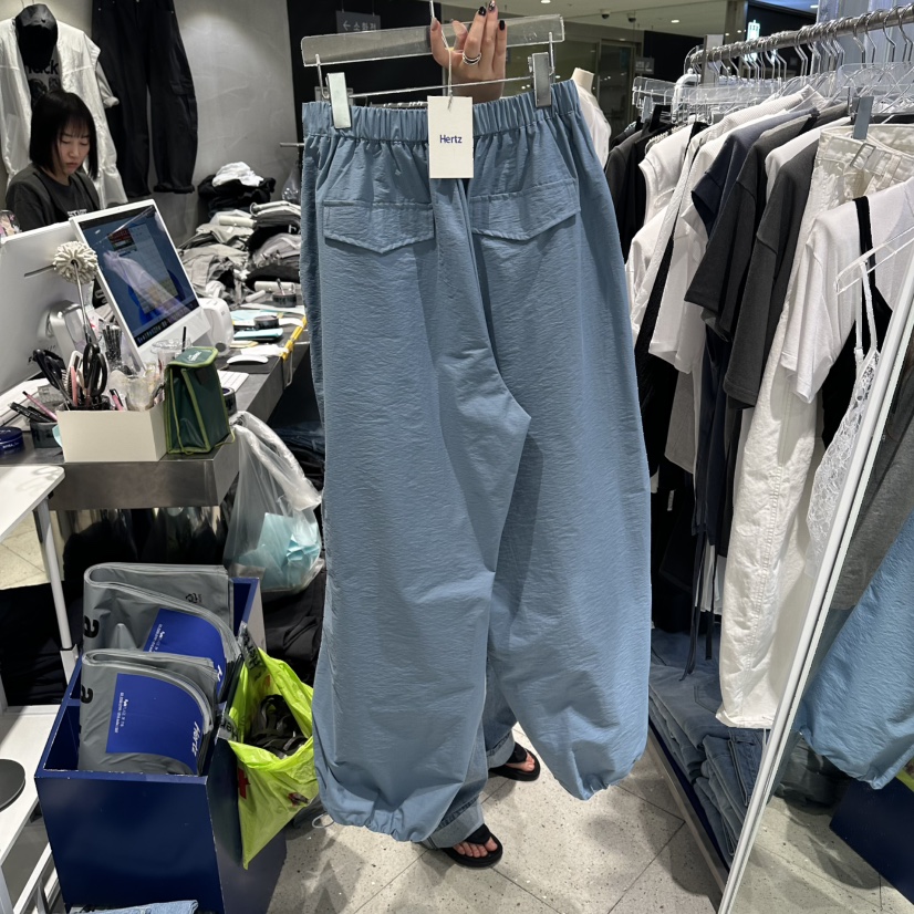 HERTZ-P韓國代購女士新品26春夏推薦26夏季熱賣休閑休閑褲HERTZ-P休閑褲