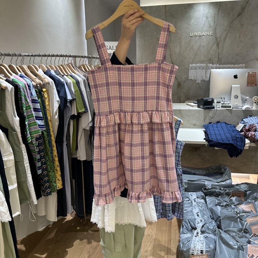 URBANE-P韓國直郵女裝新品26夏季推薦休閑時尚熱賣連衣裙URBANE-P連衣裙圖色1