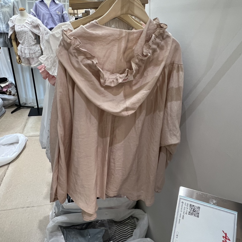 ARANCIA東大門實拍韓國女裝新品時尚職業襯衫蕾絲衫連帽衫ARANCIA襯衫/蕾絲衫