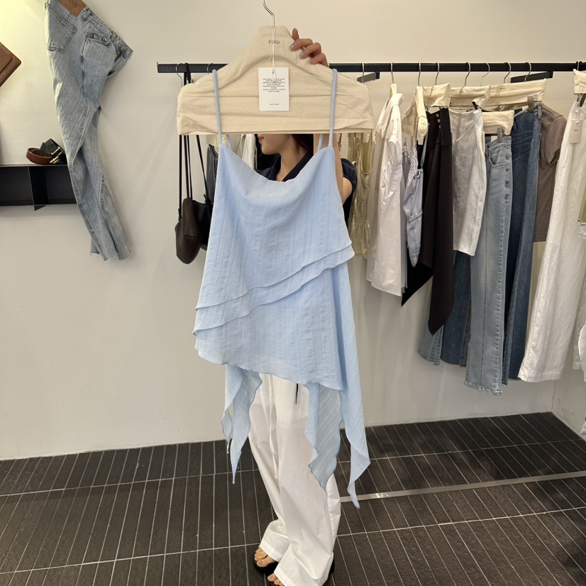 FIND-P韓國東大門代購女裝新款26春夏推薦職業休閑吊帶背心FIND-P吊帶/背心圖色3