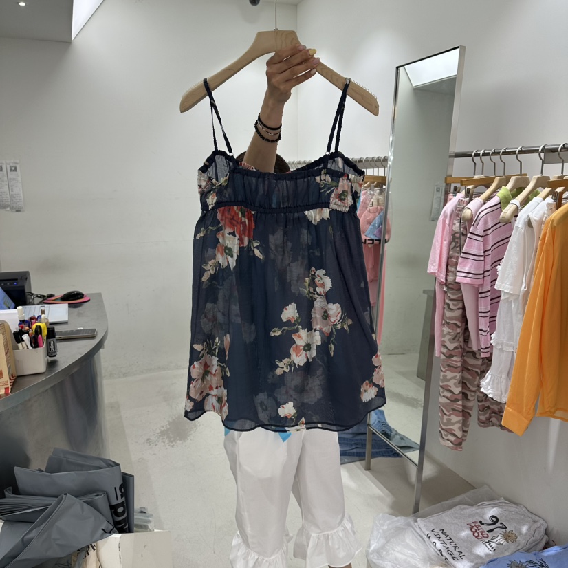 REPELLER東大門實拍韓國女士新款推薦人氣時尚吊帶背心天絲REPELLER吊帶/背心
