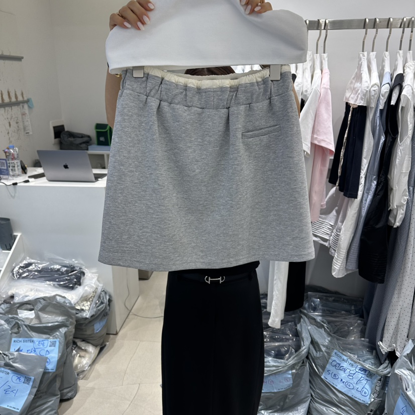 RICH SISTER韓國東大門直郵女裝新款熱賣時尚職業裙褲棉質RICH SISTER裙褲