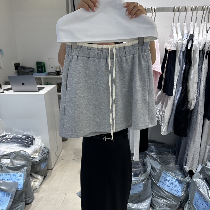 RICH SISTER韓國東大門直郵女裝新款熱賣時尚職業裙褲棉質RICH SISTER裙褲圖色1