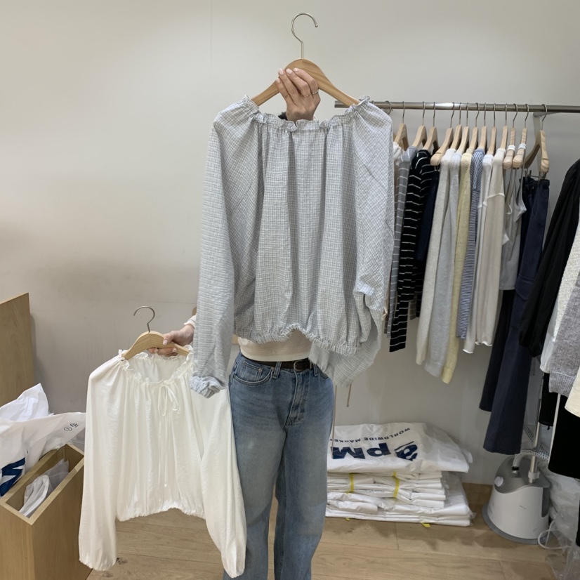 FOREST韓國直郵女士新品推薦26夏季26春夏時尚襯衫蕾絲衫FOREST襯衫/蕾絲衫