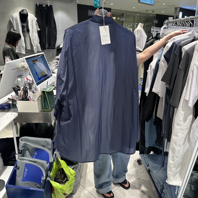 HERTZ-P韓國代購女裝新品時尚人氣職業26夏季襯衫蕾絲衫褶皺HERTZ-P襯衫/蕾絲衫