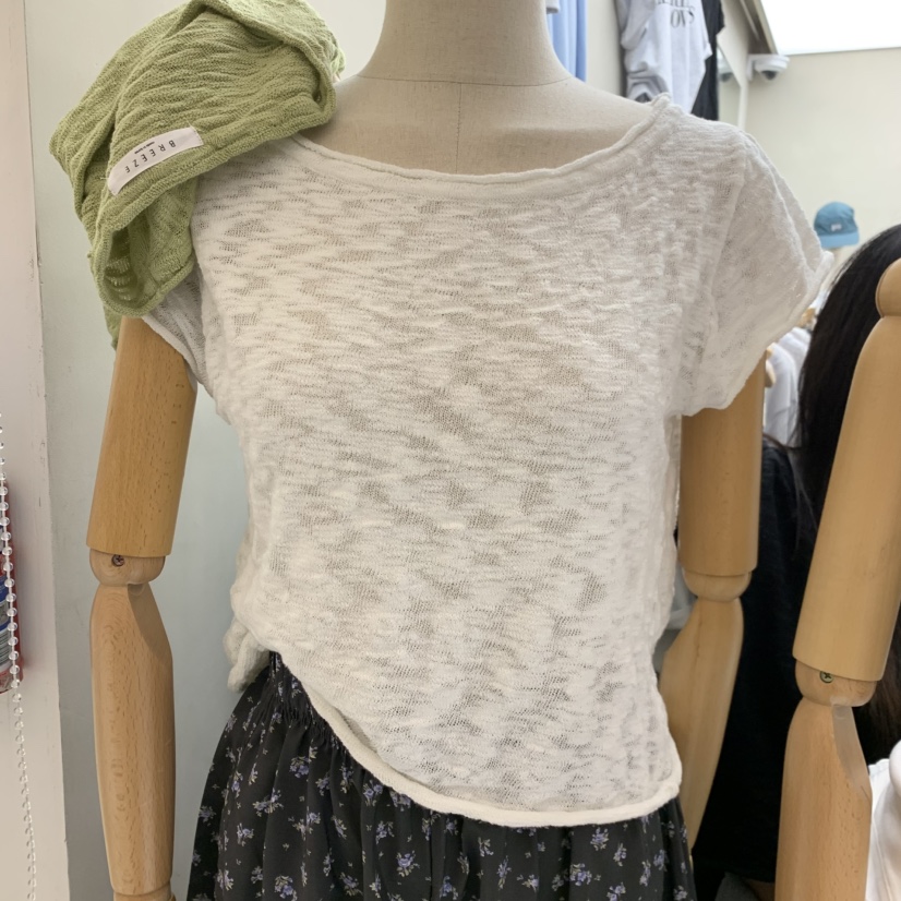 BREEZE韓國東大門直郵女士新品休閑26春夏時尚熱賣職業T恤BREEZET恤圖色1