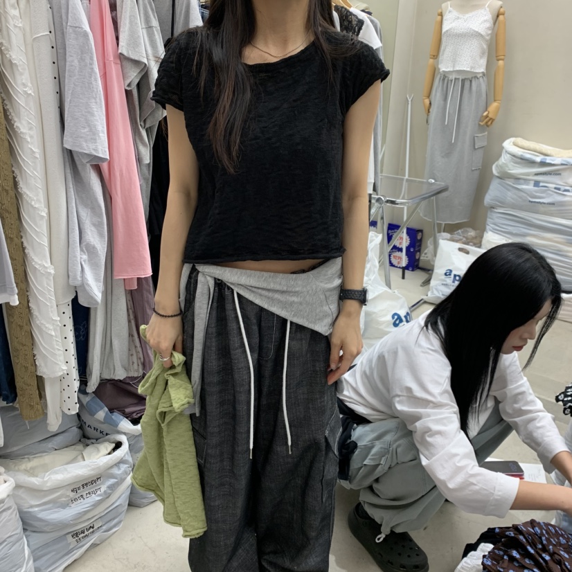 BREEZE韓國東大門直郵女士新品休閑26春夏時尚熱賣職業T恤BREEZET恤圖色3
