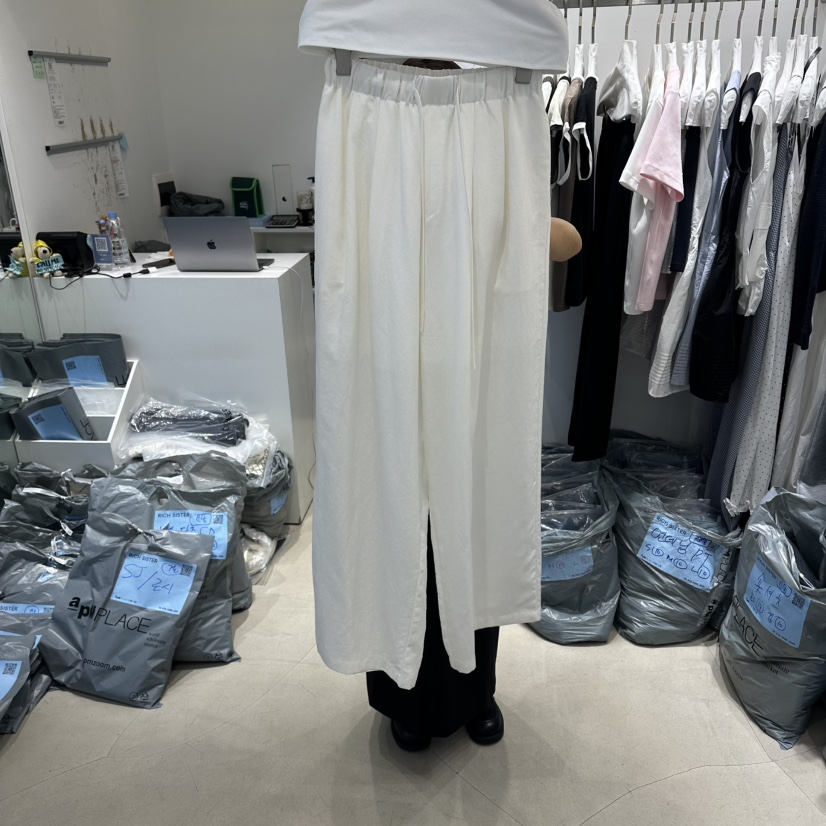 RICH SISTER韓國東大門直郵女裝新品推薦26夏季休閑褲亞麻RICH SISTER休閑褲圖色1