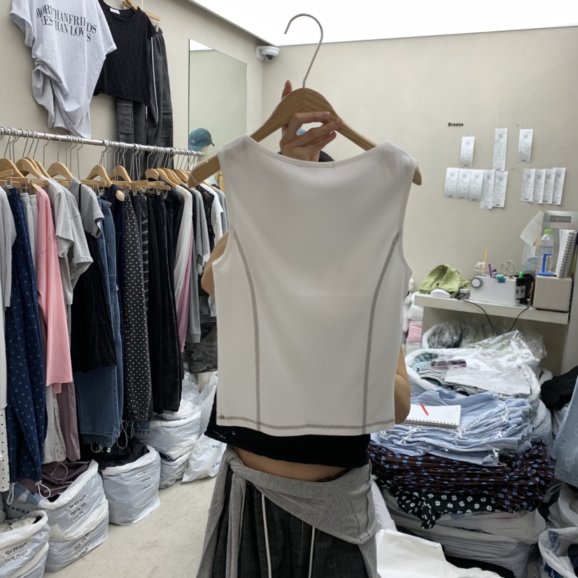BREEZE韓國直郵女裝新品26夏季推薦時尚職業熱賣吊帶背心BREEZE吊帶/背心