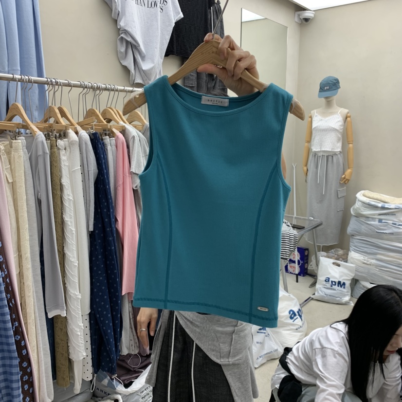 BREEZE韓國直郵女裝新品26夏季推薦時尚職業熱賣吊帶背心BREEZE吊帶/背心圖色2