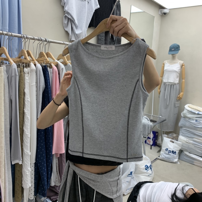 BREEZE韓國直郵女裝新品26夏季推薦時尚職業熱賣吊帶背心BREEZE吊帶/背心圖色3