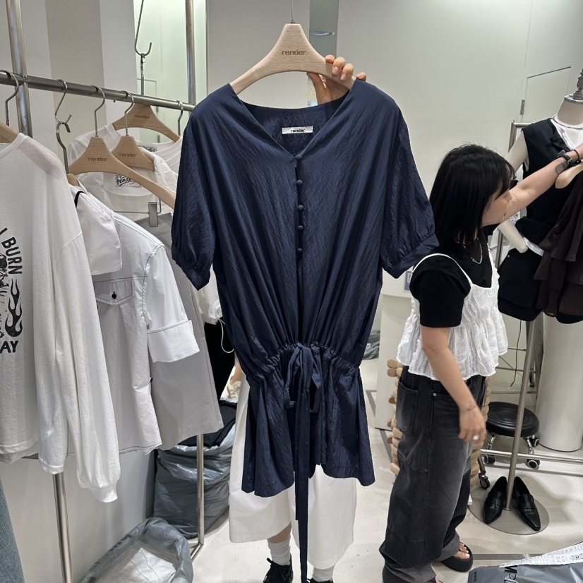 RENDER韓國直郵女裝新款熱賣休閑26春夏職業人氣推薦連體褲RENDER連體褲圖色2