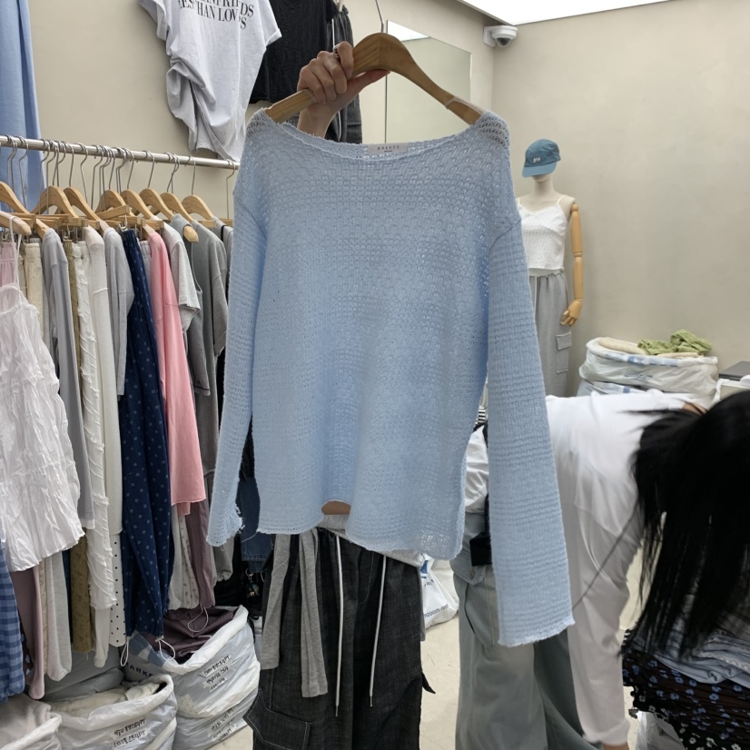 BREEZE韓國直郵女裝新品時尚休閑人氣推薦職業熱賣針織衫BREEZE針織衫圖色2