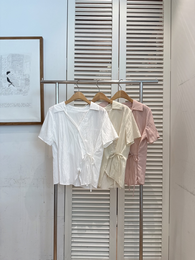 FAVE-L韓國東大門代購女士新品職業熱賣26春夏襯衫蕾絲衫FAVE-L襯衫/蕾絲衫