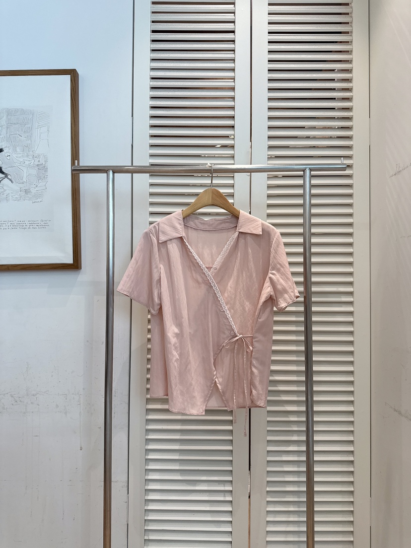 FAVE-L韓國東大門代購女士新品職業熱賣26春夏襯衫蕾絲衫FAVE-L襯衫/蕾絲衫圖色3