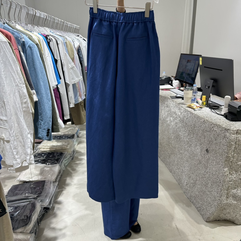 NEROLI 36韓國直郵女裝新款推薦休閑時尚26春夏休閑褲亞麻布NEROLI 36休閑褲