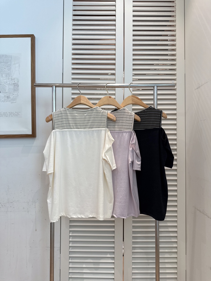 FAVE-L韓國代購女裝新品26春夏熱賣休閑人氣時尚26夏季T恤FAVE-LT恤