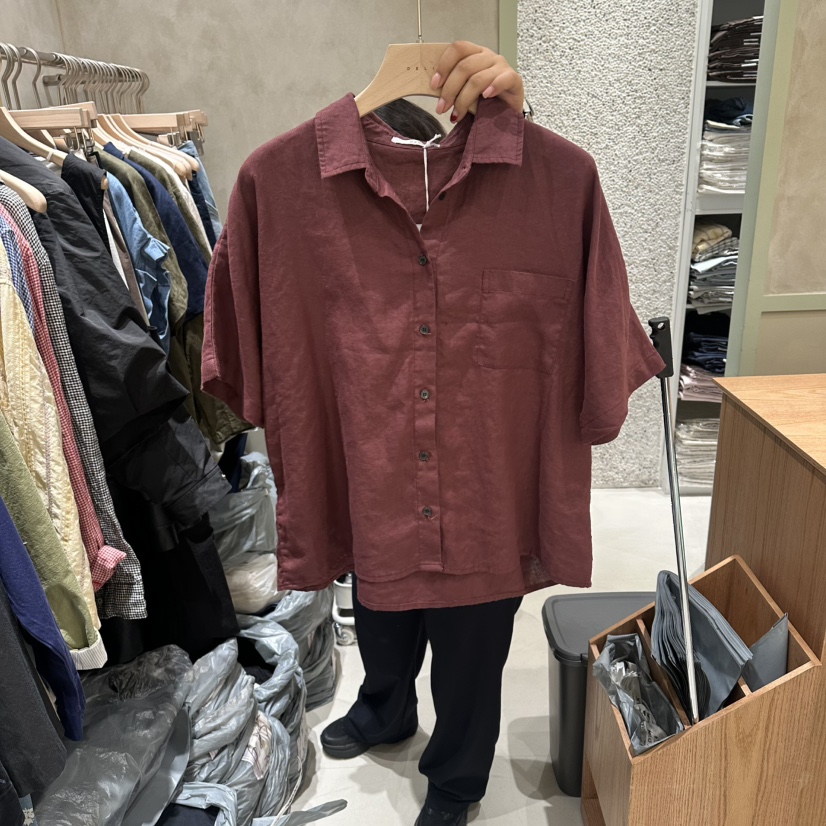 DELI JENNY韓國東大門直郵女士新款26夏季26春夏襯衫蕾絲衫DELI JENNY襯衫/蕾絲衫圖色2