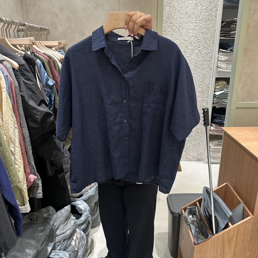 DELI JENNY韓國東大門直郵女士新款26夏季26春夏襯衫蕾絲衫DELI JENNY襯衫/蕾絲衫圖色3