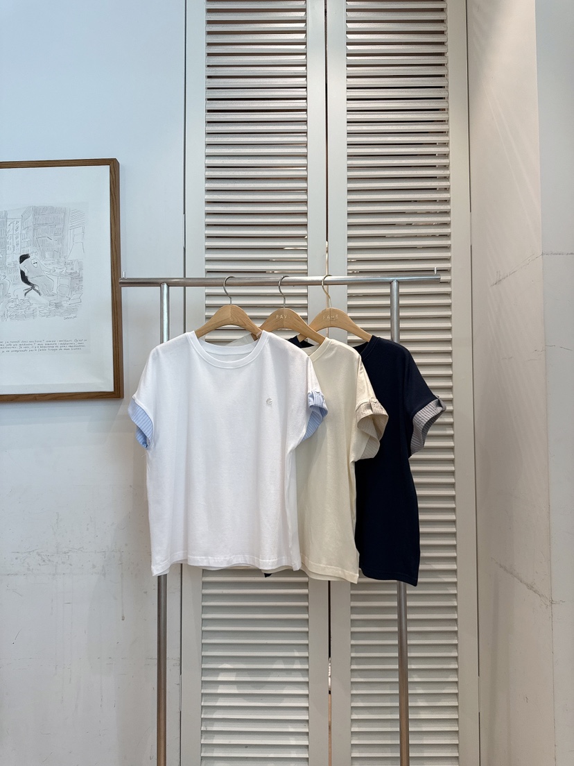 FAVE-L韓國東大門代購女士新品職業推薦人氣時尚26春夏T恤FAVE-LT恤