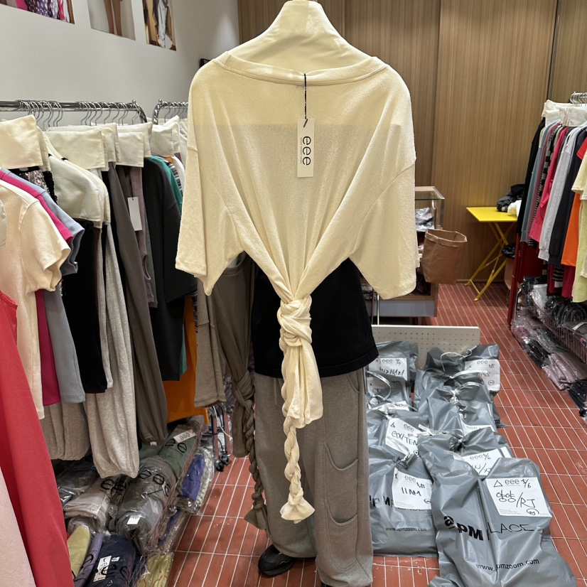 EEE韓國直郵女士新品休閑職業人氣26夏季時尚推薦26春夏T恤EEET恤