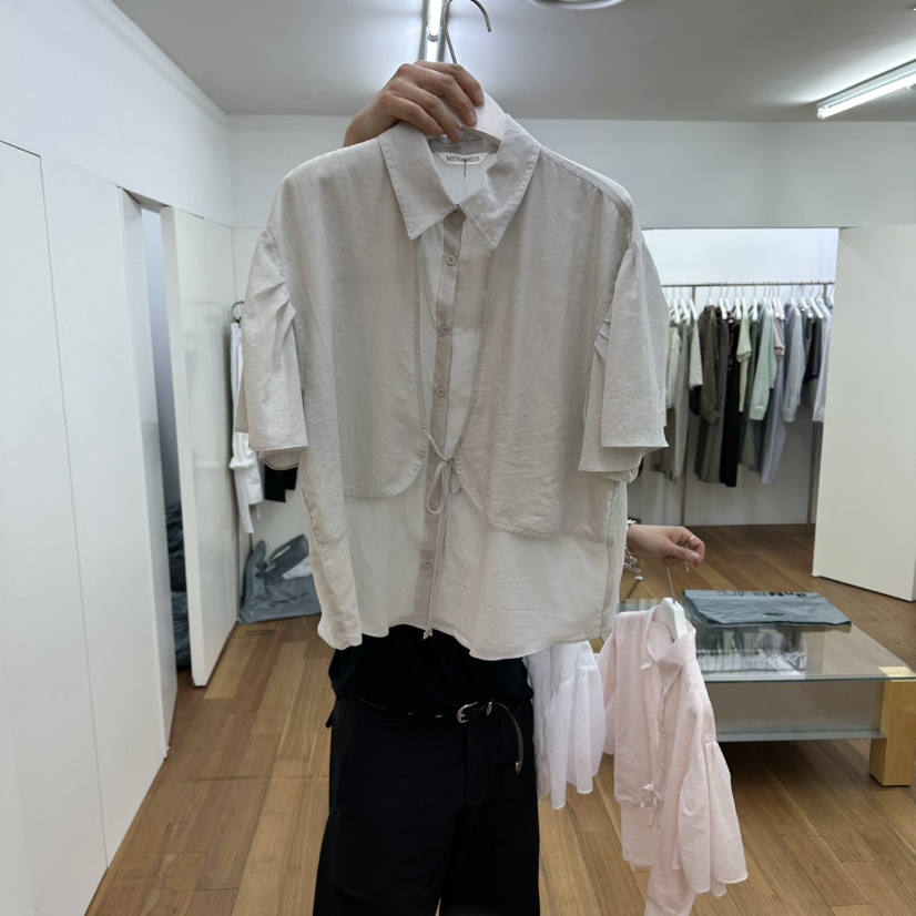 MYNAMEIS/AIME HOPE MAKE韓國代購女士新款職業襯衫蕾絲衫MYNAMEIS/AIME HOPE MAKE襯衫/蕾絲衫圖色3
