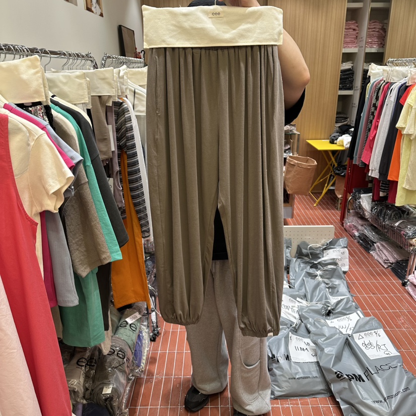 EEE韓國直郵實拍女裝新款時尚職業26春夏推薦熱賣休閑休閑褲EEE休閑褲圖色3