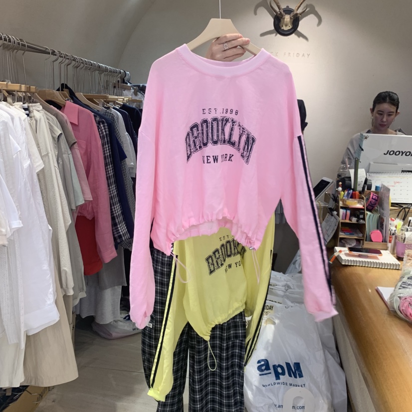 BLACKFRIDAY東大門實拍韓國女裝新品熱賣休閑26春夏推薦衛衣BLACK FRIDAY衛衣圖色3