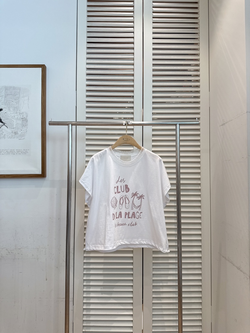FAVE-L韓國直郵女裝新品職業26夏季熱賣26春夏人氣時尚T恤FAVE-LT恤圖色1