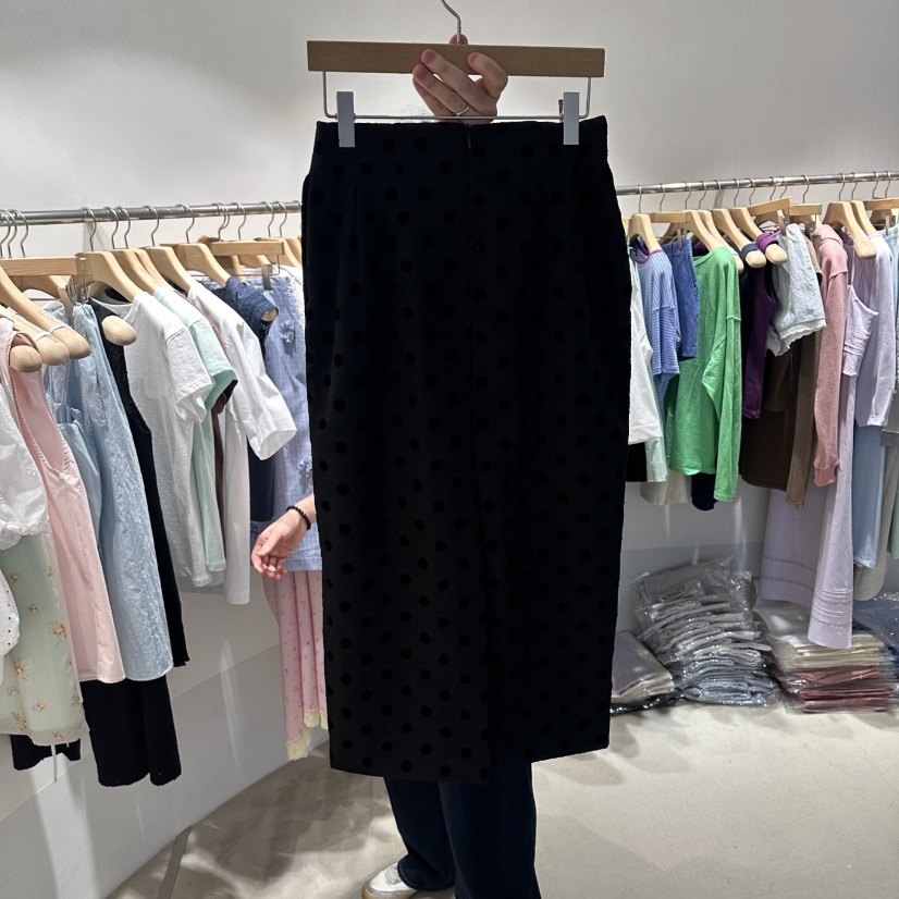 ROOM K-P韓國直郵女士新品推薦人氣時尚26春夏休閑長裙roomk長裙