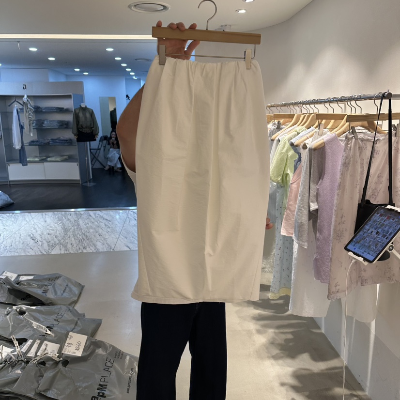 ROOM K-P韓國直郵女士新品推薦人氣時尚26春夏休閑長裙roomk長裙圖色2