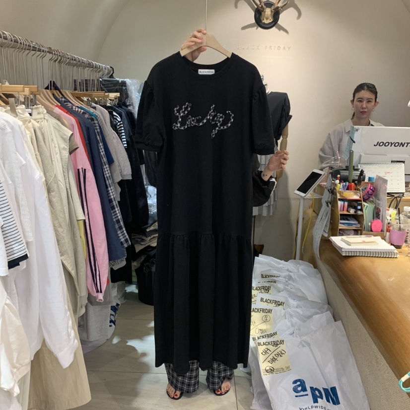 BLACKFRIDAY韓國代購女士新款推薦熱賣職業26春夏時尚連衣裙BLACK FRIDAY連衣裙圖色3