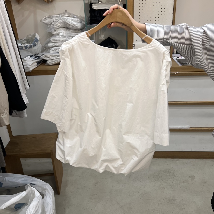 ARCHITEKT韓國直郵女裝新品休閑職業推薦26夏季襯衫蕾絲衫ARCHITEKT襯衫/蕾絲衫圖色1