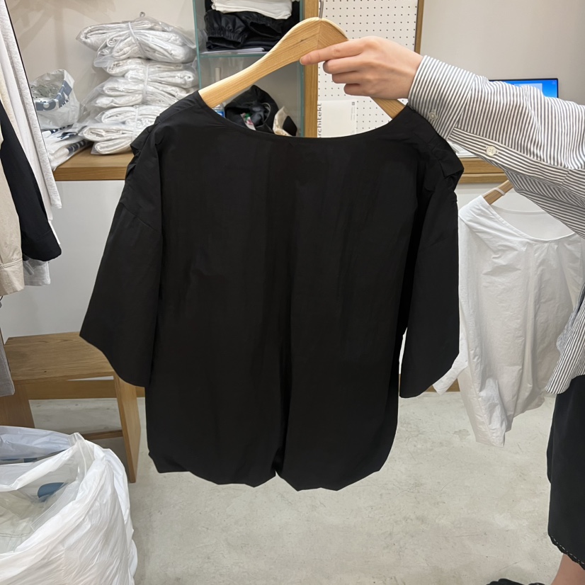 ARCHITEKT韓國直郵女裝新品休閑職業推薦26夏季襯衫蕾絲衫ARCHITEKT襯衫/蕾絲衫圖色2