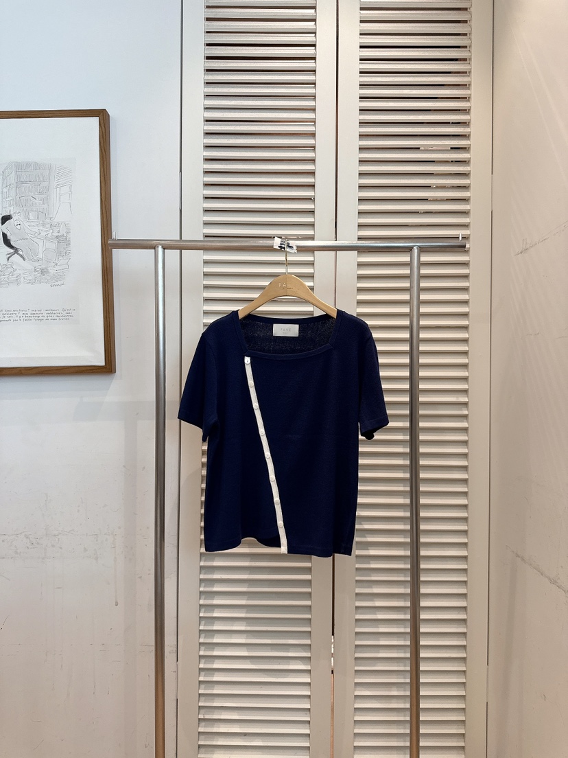 FAVE-L韓國東大門代購女裝新品26春夏26夏季休閑職業T恤FAVE-LT恤圖色3