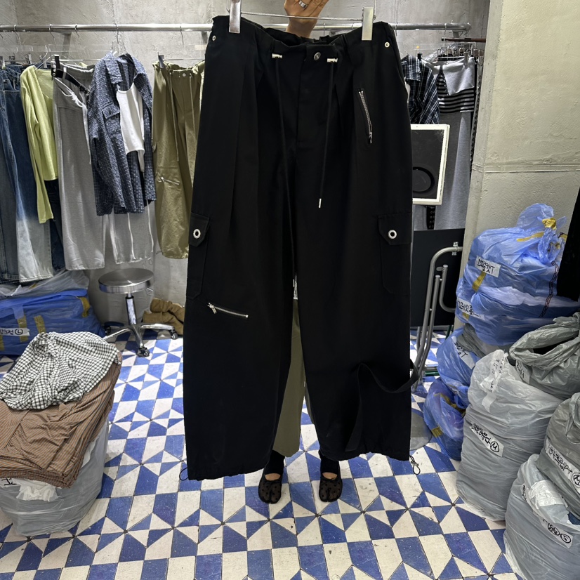 AMOUR韓國直郵女裝新品26夏季推薦休閑熱賣職業休閑褲拉鏈AMOUR休閑褲圖色2