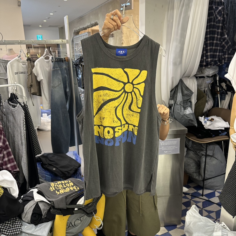 AMOUR韓國東大門直郵女裝新款職業人氣時尚推薦休閑吊帶背心AMOUR吊帶/背心圖色2