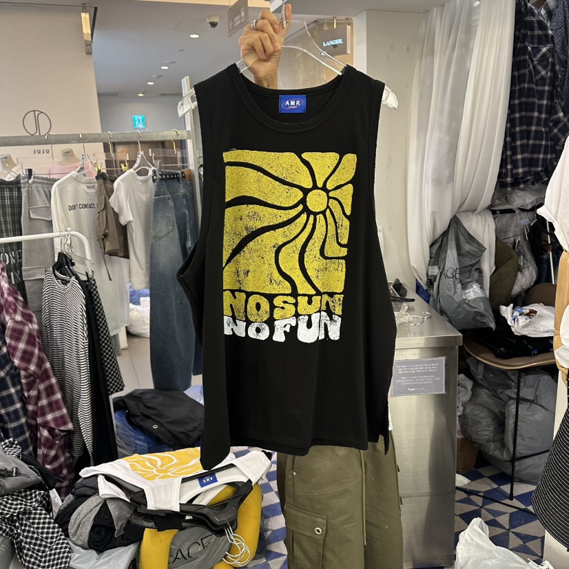 AMOUR韓國東大門直郵女裝新款職業人氣時尚推薦休閑吊帶背心AMOUR吊帶/背心圖色3