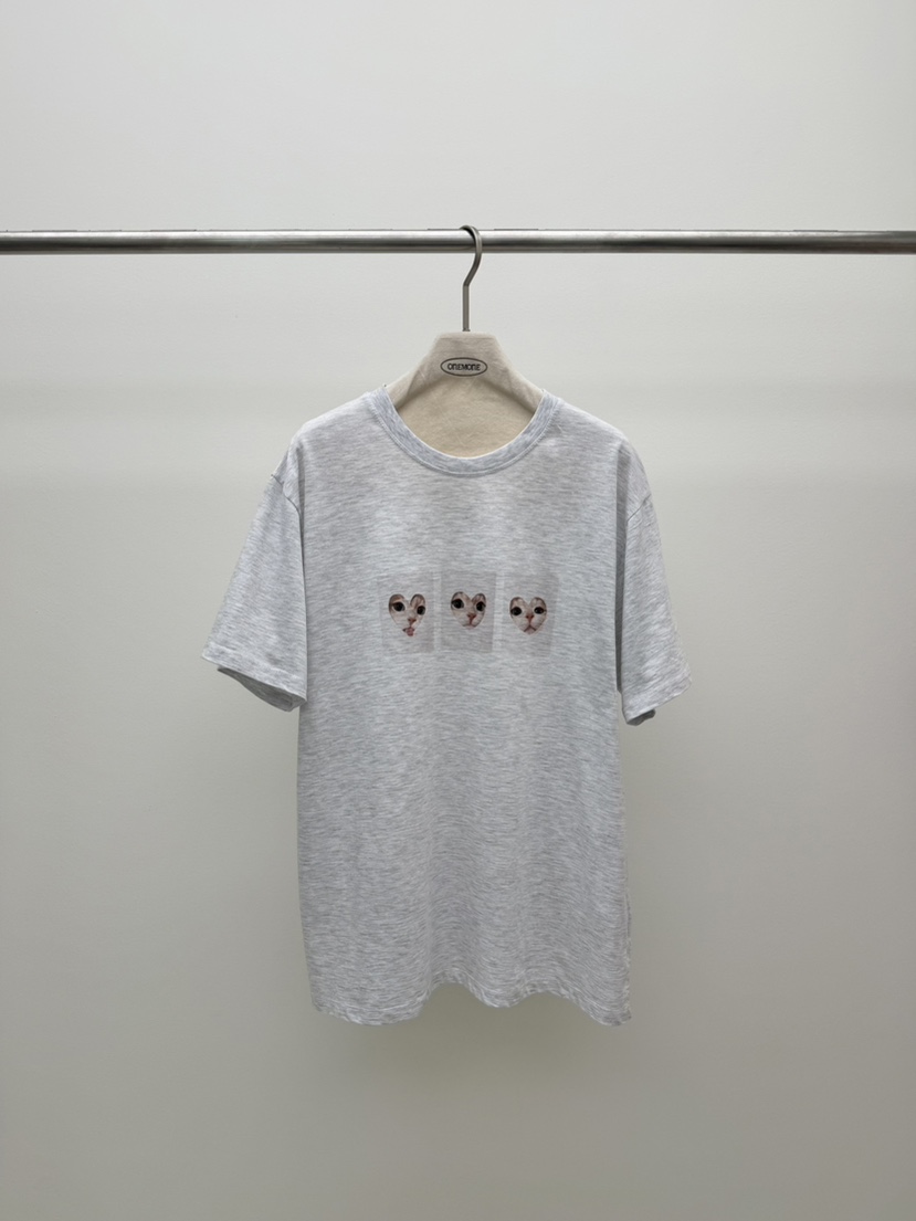 ONE MONE東大門實拍韓國女裝新品時尚人氣休閑26夏季T恤ONE MONET恤圖色2