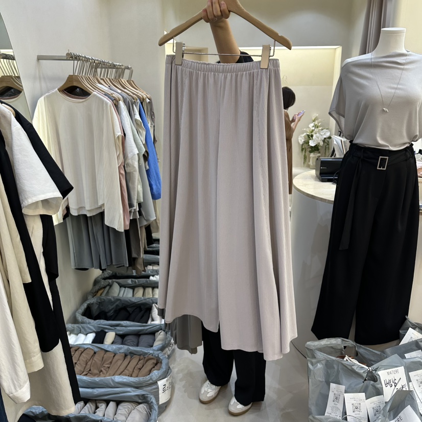 MATIERE韓國直郵實拍女裝新品26夏季26春夏熱賣時尚休閑褲MATIERE休閑褲