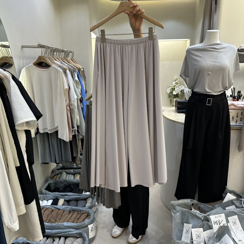 MATIERE韓國直郵實拍女裝新品26夏季26春夏熱賣時尚休閑褲MATIERE休閑褲圖色1