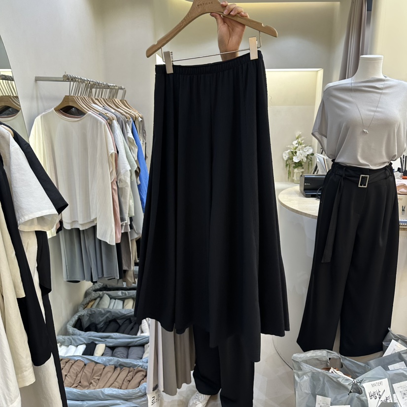 MATIERE韓國直郵實拍女裝新品26夏季26春夏熱賣時尚休閑褲MATIERE休閑褲圖色3