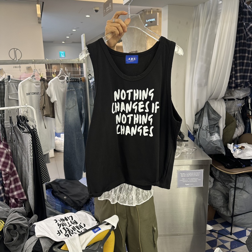 AMOUR韓國代購女士新品26夏季26春夏熱賣職業休閑吊帶背心AMOUR吊帶/背心圖色2