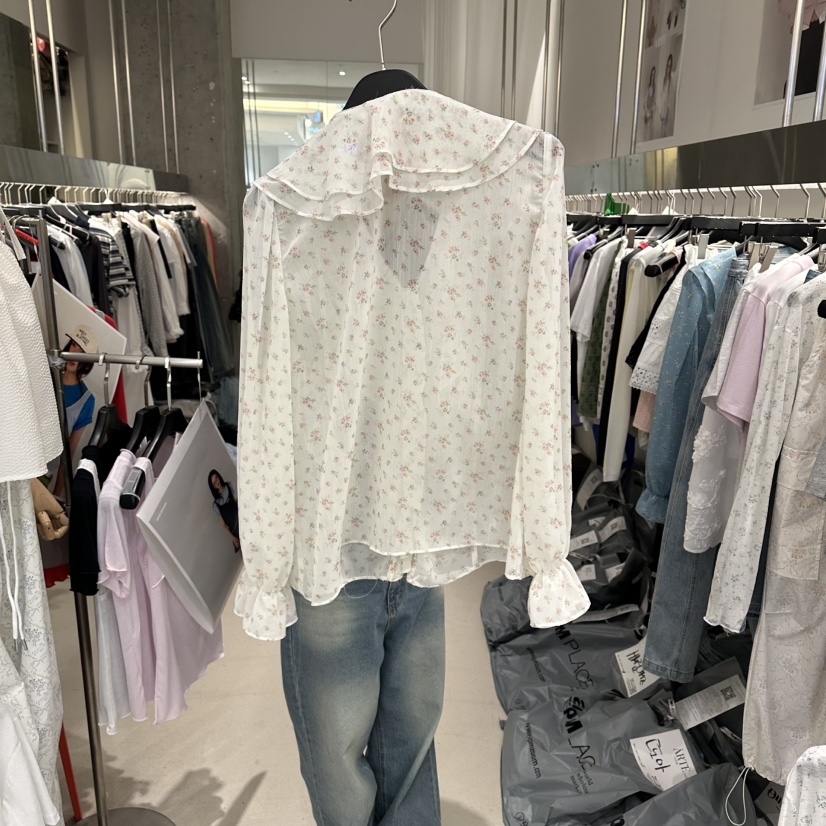 ARTE STUDIO/ATTENTION EDITORIAL東大門實拍韓國女士新品時尚襯衫蕾絲衫ARTE Studio襯衫/蕾絲衫
