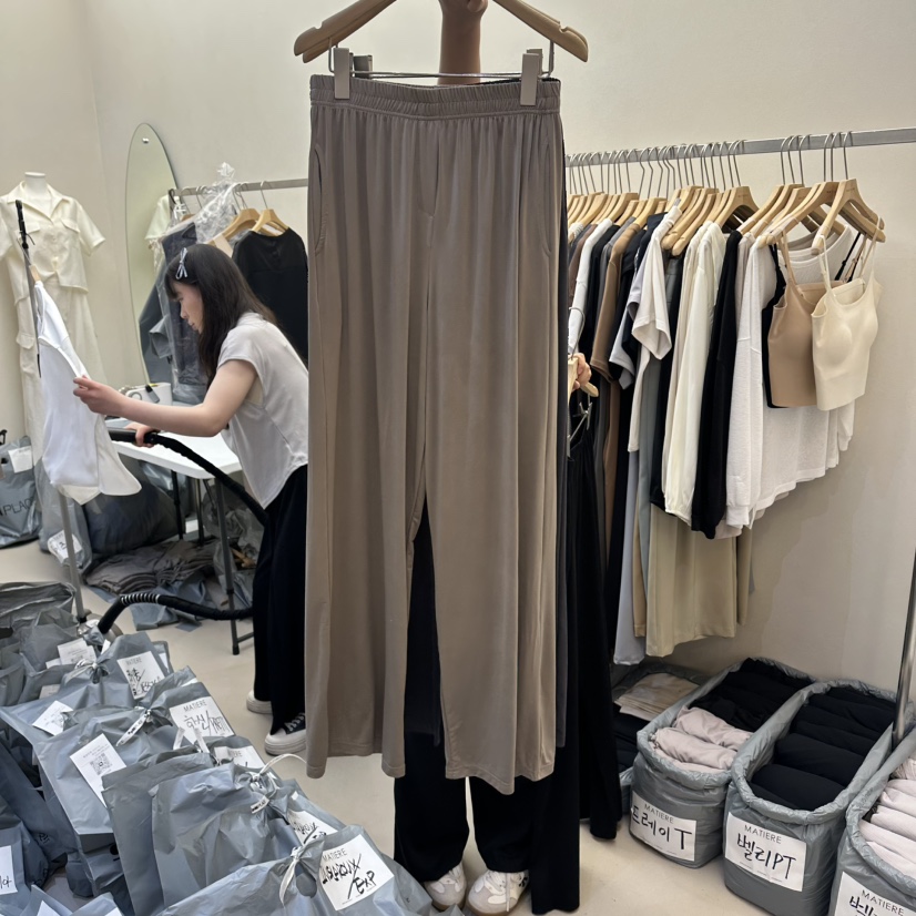 MATIERE韓國直郵女裝新款休閑人氣職業26春夏推薦26夏季休閑褲MATIERE休閑褲圖色1